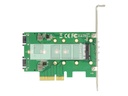 Delock PCI Express Card > 3 x M.2 Slot - Speicher-Controller