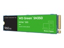 WD Green SN350 NVMe SSD WDS960G2G0C - SSD - 960 GB - intern - M.2 2280 - PCIe 3.0 x4 (NVMe)