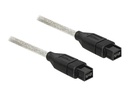 Delock IEEE 1394-Kabel - FireWire 800 (M)