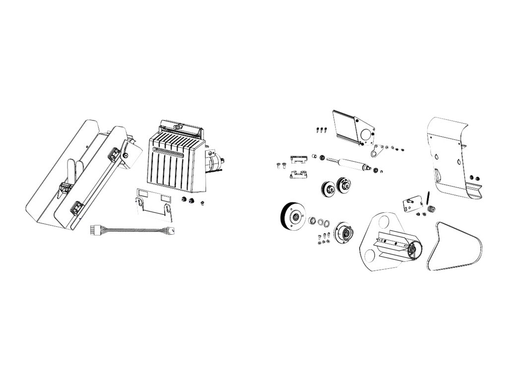 Zebra Media-Rewind-Upgrade-Kit