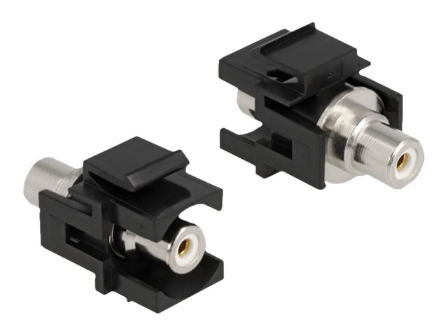 Delock Keystone Module RCA female > RCA female - Modularer Einschub (Kopplung)