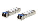 ATEN 2A-136G - SFP (Mini-GBIC)-Transceiver-Modul - LC Multi-Mode - bis zu 550 m - 850 nm (Packung mit 2)