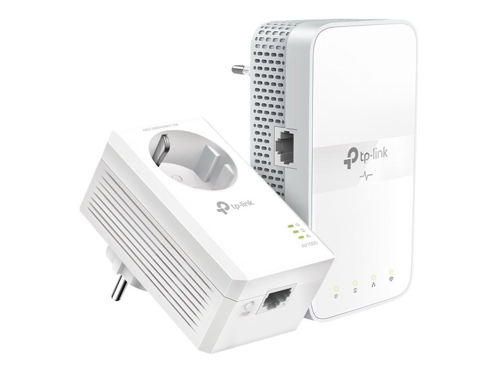 TP-LINK TL-WPA7617 KIT V1 Wi-Fi Kit - Powerline-Adapter-Kit 1GbE, HomePlug AV (HPAV)