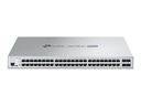 TP-LINK Omada Pro S5500-48GP4XF V1 - Switch - L2+ - managed - 48 x 10/100/1000 + 4 x 10 Gigabit SFP+ - an Rack montierbar - PoE+ (500 W)