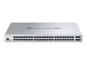 TP-LINK Omada Pro S5500-48GP4F V1.6 - Switch - L2+ - managed - 48 x 10/100/1000Base-T + 4 x 1000Base-X SFP - an Rack montierbar - PoE+ (384 W)