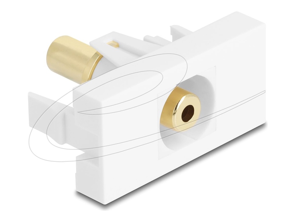 Delock Easy 45 - Einrastmodul - vergoldet