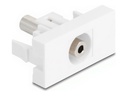Delock Easy 45 - Einrastmodul - stereo, female to female 3.5 mm 3-pin