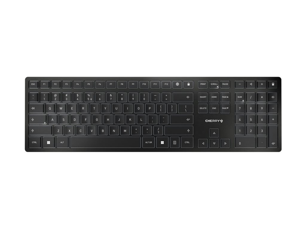 Cherry KW 9100 SLIM - Tastatur - kabellos - 2.4