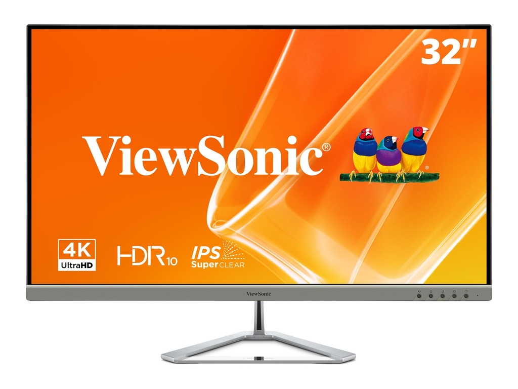 ViewSonic VX3276-4K-mhd - LED-Monitor - 81.3 cm (32") (31.5" sichtbar)
