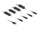 Delock Netz-Splitter - USB (M) zu Gleichstromstecker 5,5 x 2,1 mm (W)