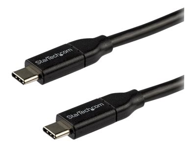 StarTech.com StarTech USB-C auf USB-C Kabel mit 5A Power Delivery - St/St - 3m - USB 2.0 - USB-IF zertifiziert - USB Typ C Kabel - USB-Kabel - USB-C (M)