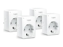 TP-LINK Tapo P110 V1.6 - Smart-Stecker - Energieüberwachung - kabellos - 802.11b/g/n - 2.4 Ghz (Packung mit 4)