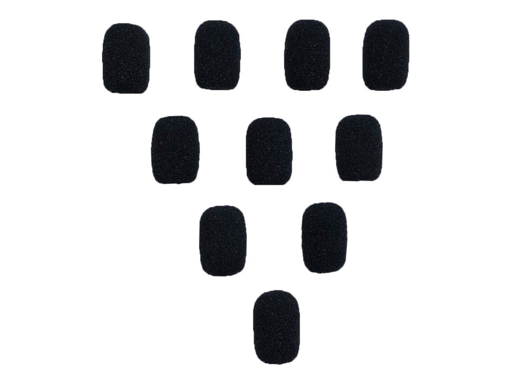 Jabra Microphone Cover - Windschutz für Mikrofon (Packung mit 10)