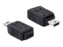 Delock USB-Adapter - Mini-USB, Typ B (M) zu Micro-USB Typ B (W)