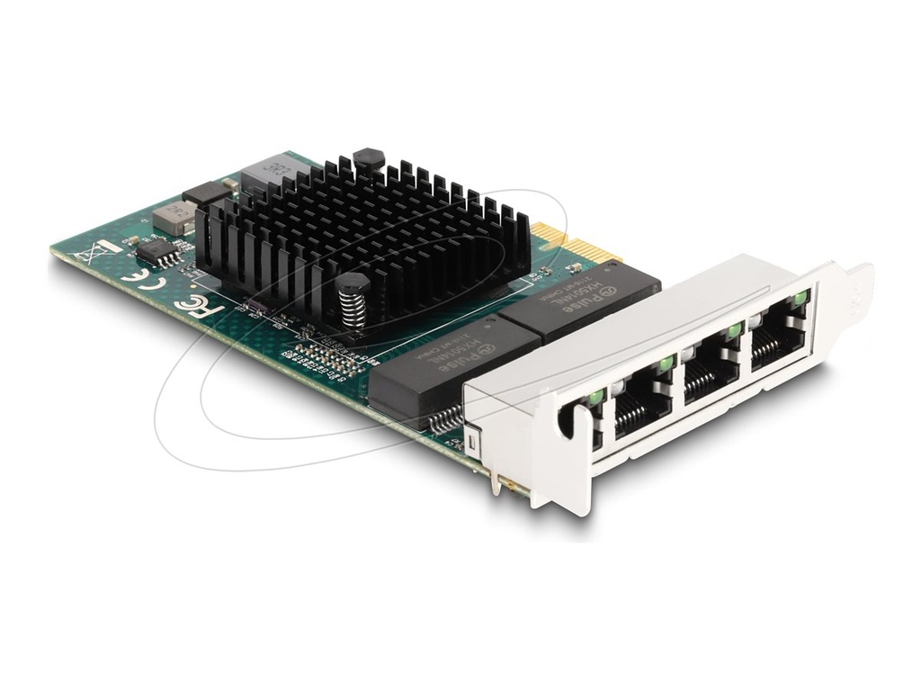 Delock Netzwerkadapter - PCIe Low-Profile