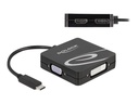 Delock High Speed - Videoadapter - Single Link - 24 pin USB-C männlich zu 15 pin D-Sub (DB-15)