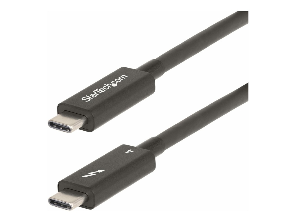 StarTech.com 2 m Aktives Thunderbolt 4 Kabel, 40 Gbit/s, 100W PD, USB4 - USB-Kabel - 24 pin USB-C (M)
