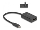 Delock USB-Kabel - USB-C (M) zu DisplayPort, USB-C (PD)