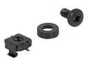 Delock Rackmontagesatz - Schwarz