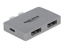 Delock DisplayPort-Adapter - USB-C (M) zu DisplayPort, USB-C (W)