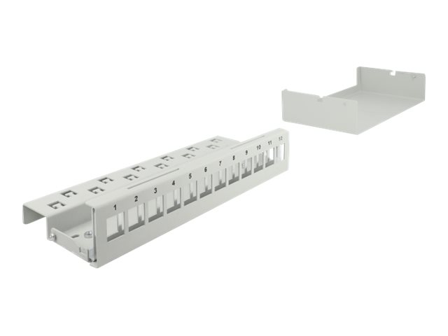 Delock Leeres Keystone-Patchpanel - geeignet