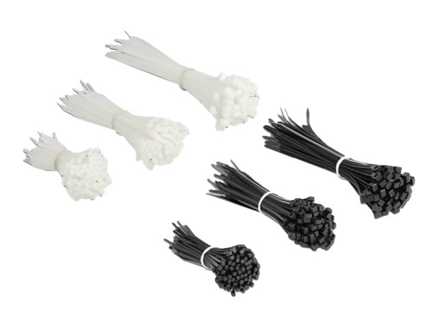 Delock Cable tie assortment box 500 pieces