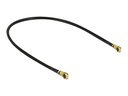 Delock Antennenkabel - MHF4/HSC Stecker gewinkelt zu MHF4/HSC Stecker gewinkelt