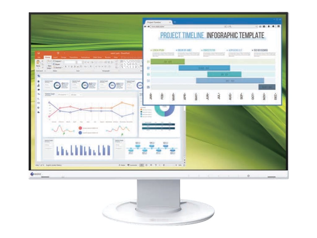 [EV2360-WT] EIZO FlexScan EV2360-WT - LED-Monitor - 57.2 cm (22.5")