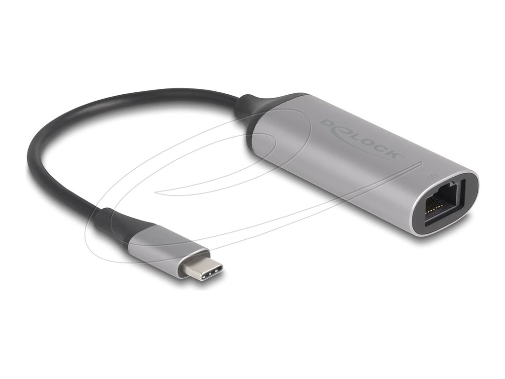 Delock Netzwerkadapter - USB-C - 10M/100M/1G/2.5G/5
