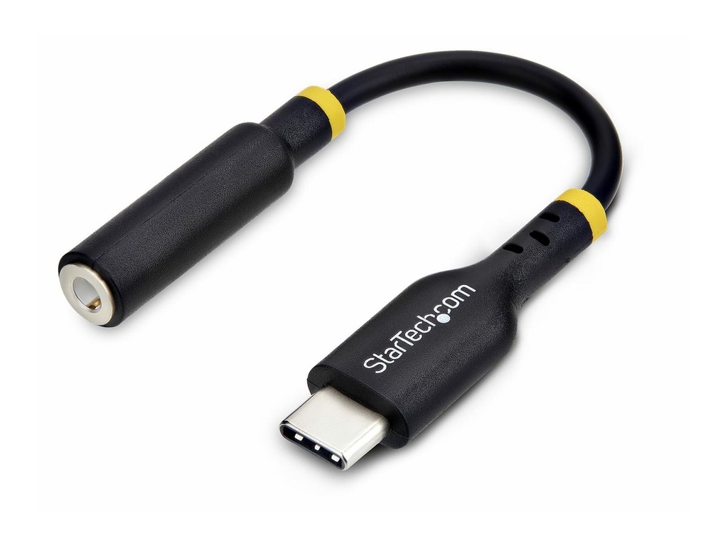 StarTech.com Startech USB-C Audio Adapter to 3.5mm TRRS Jack, Headphone Aux Dongle