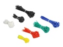 Delock Cable tie assortment box 600 pieces assorted