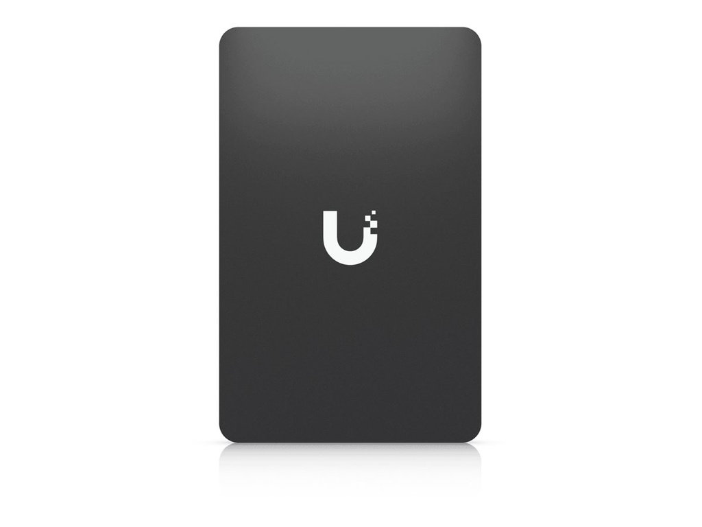[UA-CARD-B-10] Ubiquiti UniFi - Zugangskarten - kabellos - NFC - 13.56 MHz - Schwarz (Packung mit 10)