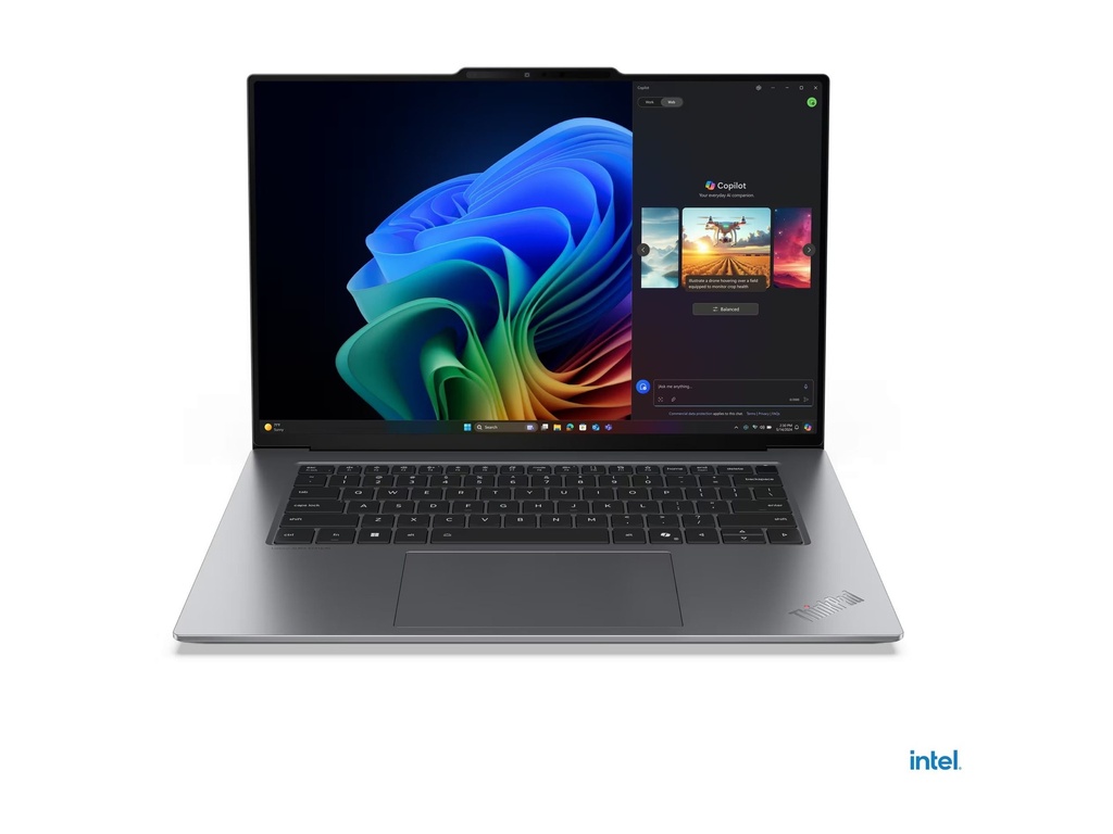 Lenovo ThinkPad X9-15 Gen 1 21Q6 - Aura Edition - 180°-Scharnierdesign - Intel Core Ultra 7 258V / 2.2 GHz - Evo - Win 11 Pro - Intel Arc Graphics 140V - 32 GB RAM - 1 TB SSD TCG Opal Encryption 2, NVMe - 38.9 cm (15.3")