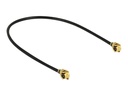 Delock Antennenkabel - MHF/U.FL Stecker gewinkelt zu MHF/U.FL Stecker gewinkelt
