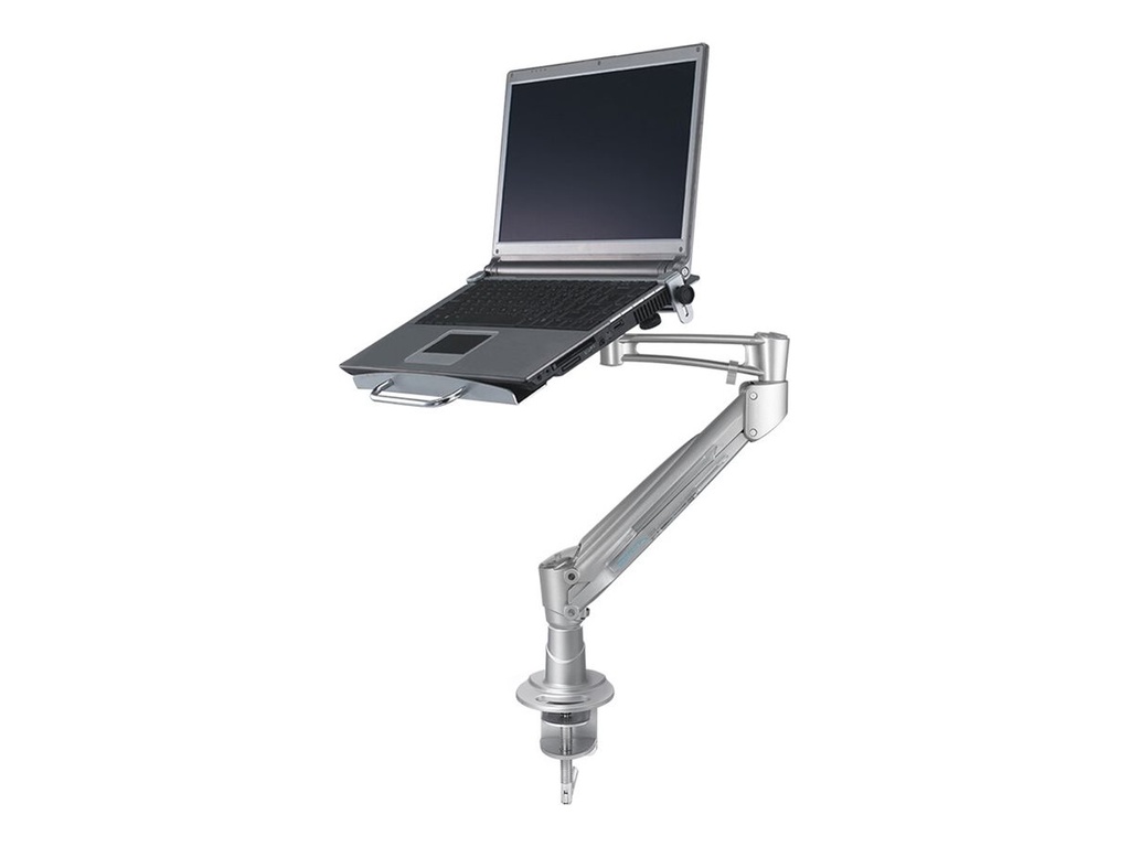 Neomounts NOTEBOOK-D200 - Befestigungskit - einstellbarer Arm - für Notebook - Silber - Bildschirmgröße: 25.4-43 cm (10"-17")