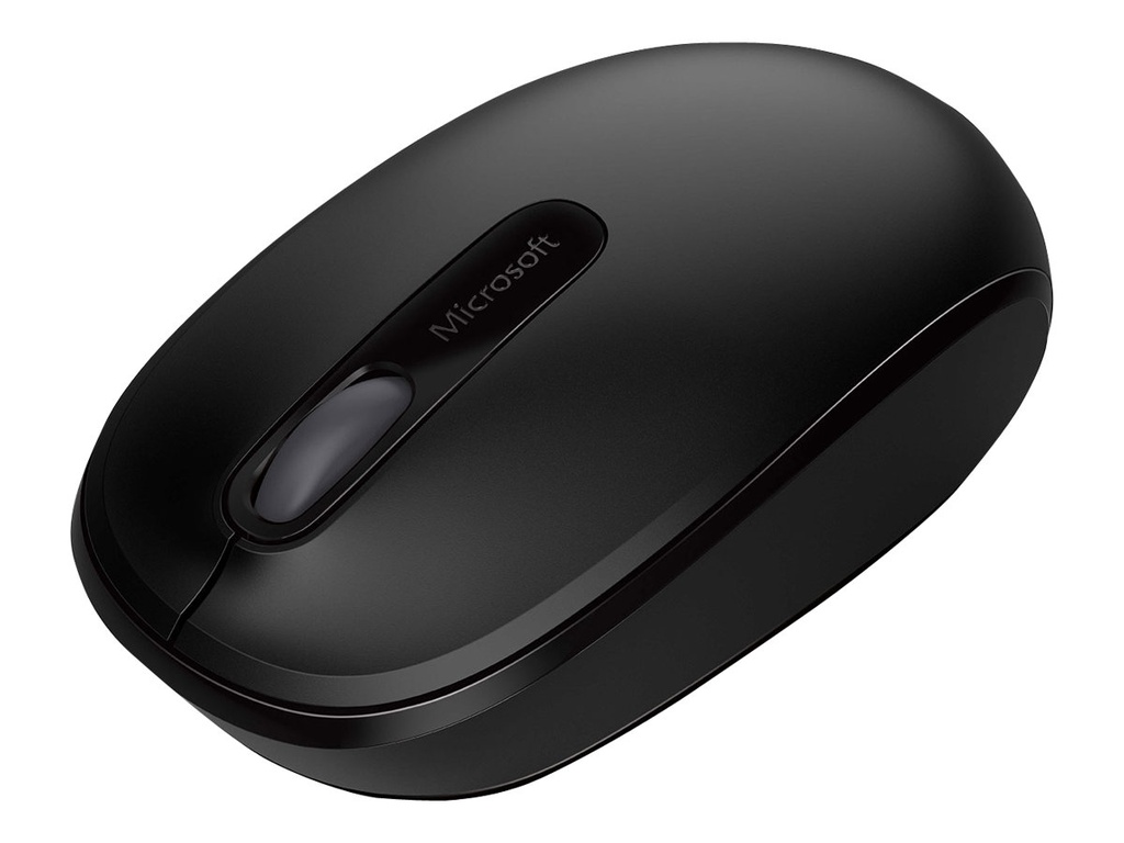 Microsoft Wireless Mobile Mouse 1850 - Maus - rechts- und linkshändig - optisch - 3 Tasten - kabellos - 2.4 GHz - kabelloser Empfänger (USB)
