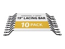 StarTech.com Horizontal Cable Lacing Bar - 4in Offset