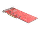 Delock Schnittstellenadapter - M.2 - M.2 NVMe