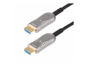 StarTech.com Startech 15,2m Aktives Optisches HDMI Kabel(AOC), CMP, 8K HDMI 2.1 - Ultra High Speed - HDMI-Kabel - HDMI männlich zu HDMI männlich - 15.2 m - Hybrid Kupfer/Kohlefaser - Schwarz - Active Optical Cable (AOC)