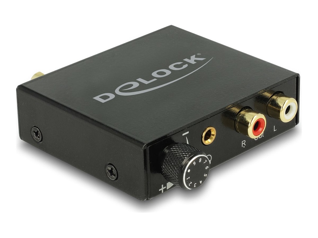 Delock Konverter Audio Digit.> Analog HD Bu/Bu Kopfhörervers - Adapter - Audio/Multimedia