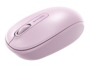 Microsoft Wireless Mobile Mouse 1850 - Maus - rechts- und linkshändig - optisch - 3 Tasten - kabellos - 2.4 GHz - kabelloser Empfänger (USB)