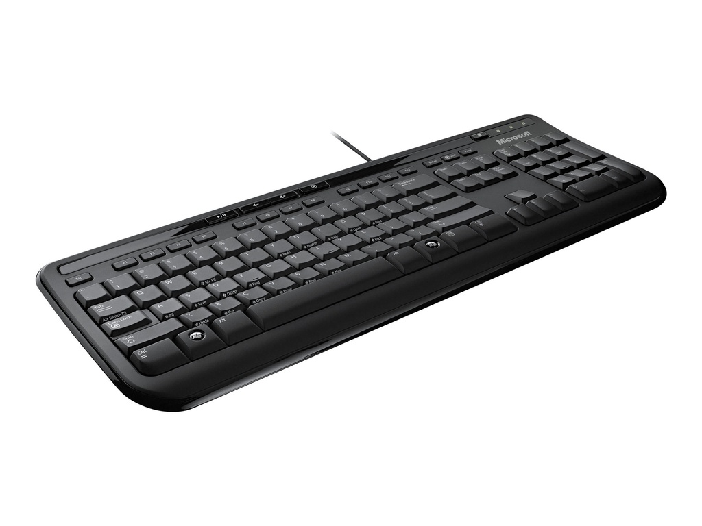 Microsoft Wired Keyboard 600 - Tastatur - USB - Deutsch (Schweiz)