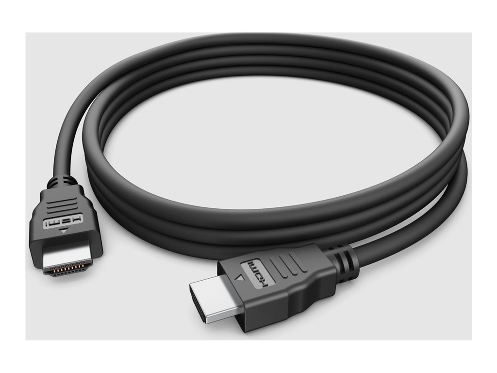 Dell CB325H - HDMI-Kabel mit Ethernet - HDMI männlich zu HDMI männlich - 1.8 m - Schwarz - 4K60Hz-Unterstützung, 5K60Hz (5120 x 2880)