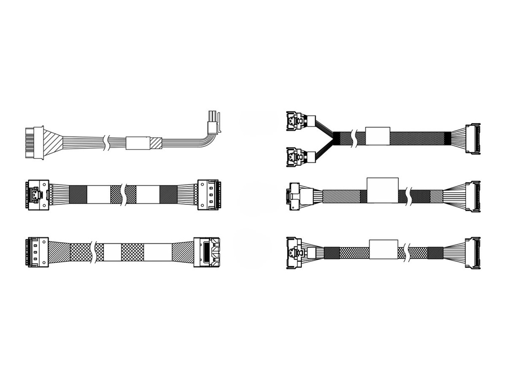 Lenovo Speicherkabelkit - für 2,5" Chassis