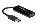 StarTech.com USB auf VGA Adapter - Externe Grafikkarte - USB 3.0 - Slim - 1080p - Multi Monitor Adapter - Videoadapter - TAA-konform - USB Typ A männlich zu HD-15 (VGA)