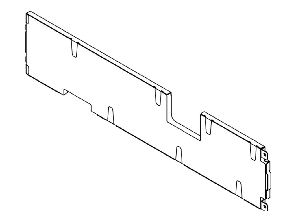 Lenovo Staubfilterblende - für ThinkEdge SE455