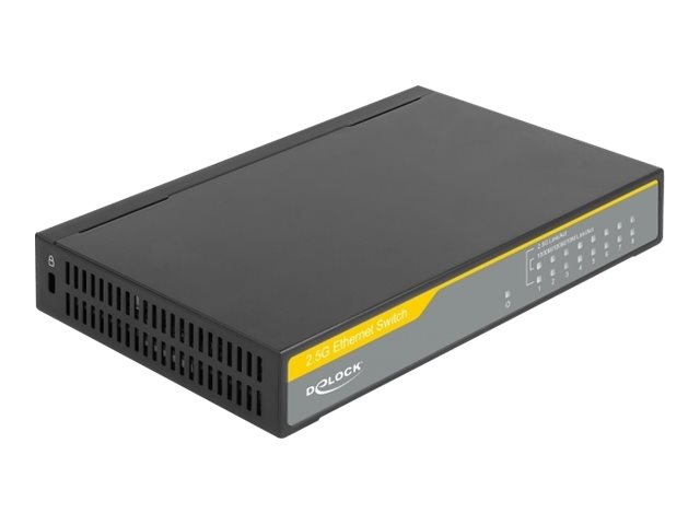 Delock Switch - 8 x 10/100/1000/2.5G - Desktop