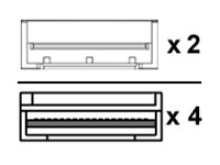 Lenovo 800GBase-CU direkt angeschlossener Splitterkabel