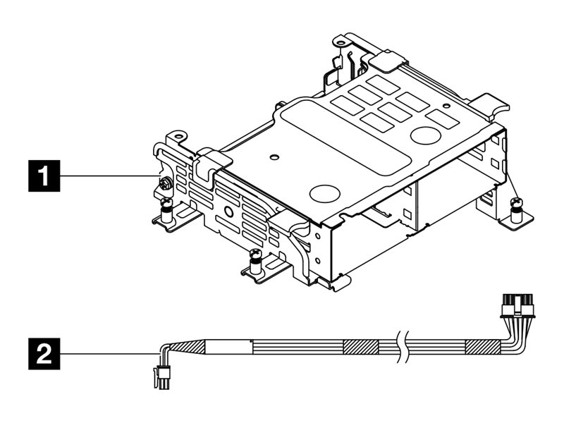 [4XF7A93022] Lenovo Laufwerkkäfig-Kit