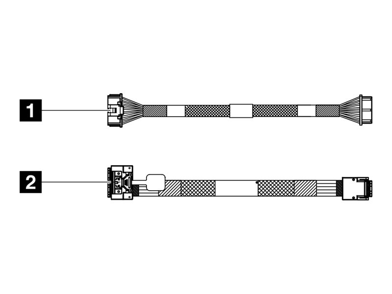 Lenovo Speicherkabelkit - für M.2 SATA/x4 Chassis